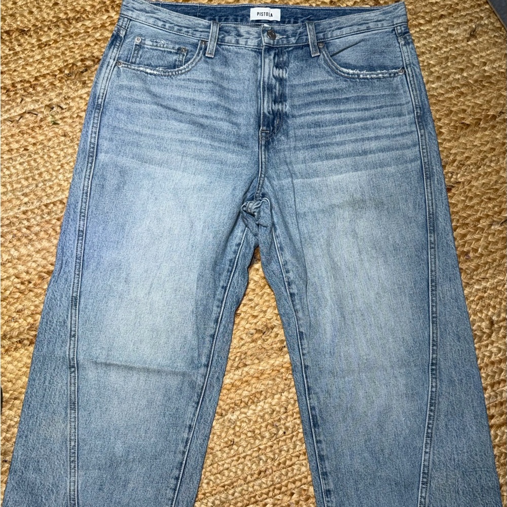 Pistola Light Blue Flare Jeans